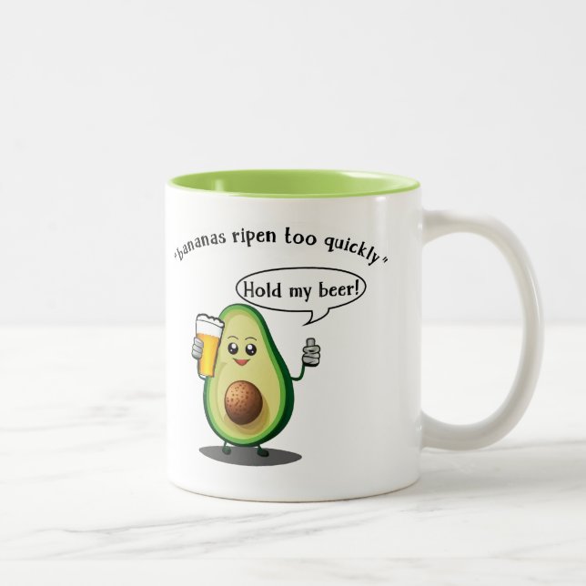 Caneca De Café Em Dois Tons Desafio Avocado (Direita)