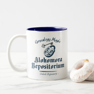 Caneca De Café Em Dois Tons Desbloquear Magia do Repositório