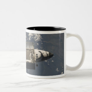 Caneca De Café Em Dois Tons Descoberta 5 do vaivém espacial