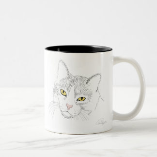 Caneca De Café Em Dois Tons Desenho de Artemis