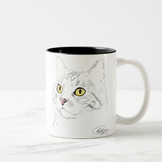 Caneca De Café Em Dois Tons Desenho de Kramer
