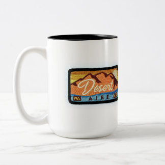 Caneca De Café Em Dois Tons Desert Aire Patch Mug