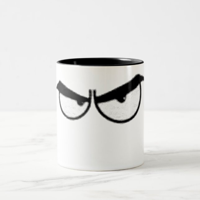 Caneca De Café Em Dois Tons design (Centro)