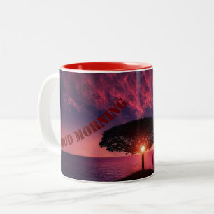 Caneca De Café Em Dois Tons Design