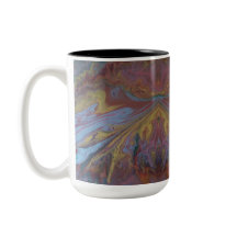 Design abstrato espelhado