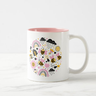 Caneca De Café Em Dois Tons Design da sua:-) Uma caneca de café de dois tons