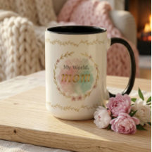 Design de água-forte floral elegante com citação d