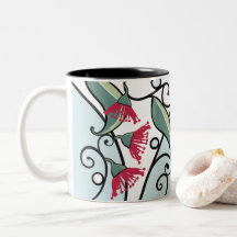 Design de amendoim moderno com fundo azul pálido