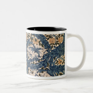 Caneca De Café Em Dois Tons Design de Marigold do africano, 1876