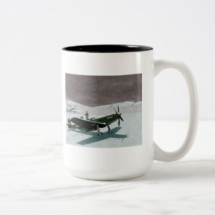 Caneca De Café Em Dois Tons Design do mustang
