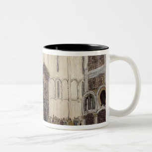 Caneca De Café Em Dois Tons Design do palco para Boris Godunov