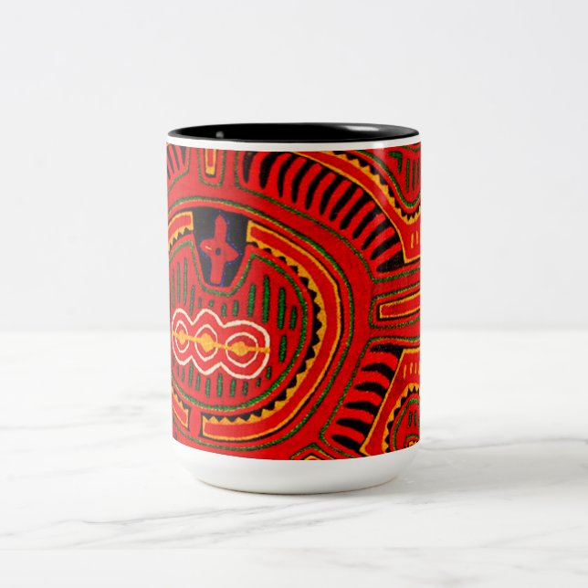 Caneca De Café Em Dois Tons Design Mola por índios San Blas (Centro)