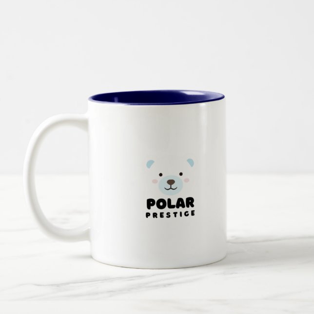 Caneca De Café Em Dois Tons design Mug de prestígio polar (Esquerda)