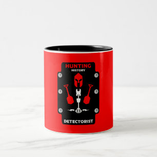 Caneca De Café Em Dois Tons Detectores de detecção de metais