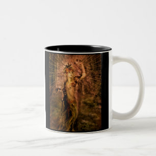 Caneca De Café Em Dois Tons Deusa da floresta
