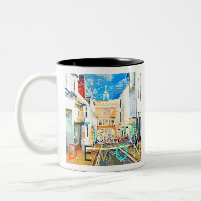 Caneca De Café Em Dois Tons Devon (Esquerda)