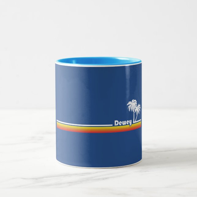 Caneca De Café Em Dois Tons Dewey Beach (Centro)