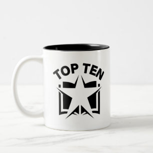 Caneca De Café Em Dois Tons Dez livros principais
