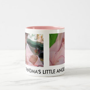 Caneca De Café Em Dois Tons dezembro [1]. 29 filho 004 do amor da chuva de