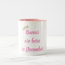 Caneca De Café Em Dois Tons Dezembro Queens