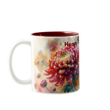 "Dia da Mãe" Personalizável Mãe Floral Whimsical