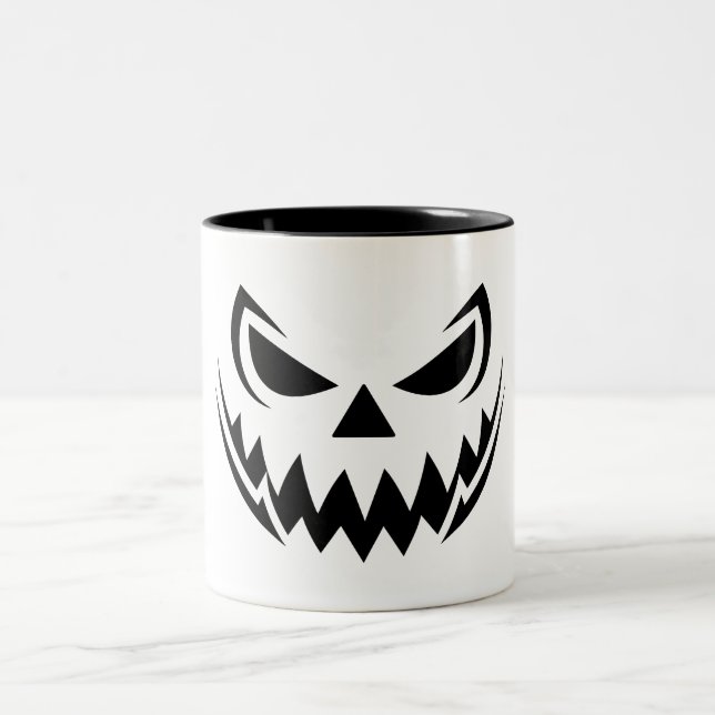 Caneca De Café Em Dois Tons Dia das Bruxas  (Centro)
