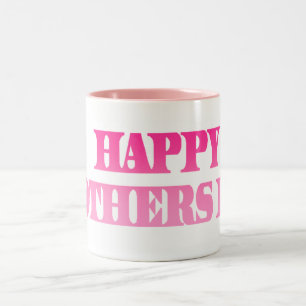 Caneca De Café Em Dois Tons Dia de as mães