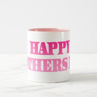 Caneca De Café Em Dois Tons Dia de as mães