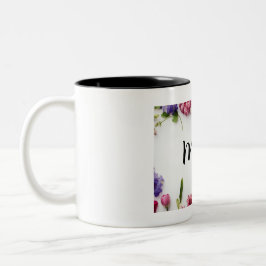 Caneca De Café Em Dois Tons Dia de as mães