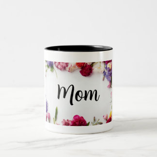 Caneca De Café Em Dois Tons Dia de as mães