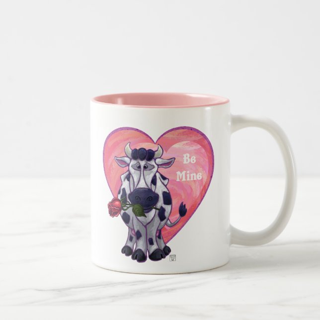 Caneca De Café Em Dois Tons Dia de os namorados (Direita)