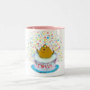 Caneca De Café Em Dois Tons Dia do Groundhog