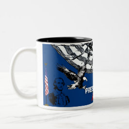 Caneca De Café Em Dois Tons Dia do Presidente Mug