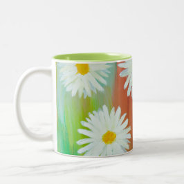 Caneca De Café Em Dois Tons Dia preguiçoso da margarida