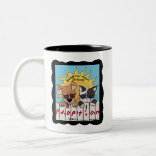 Caneca De Café Em Dois Tons Dias Mais Brilhantes