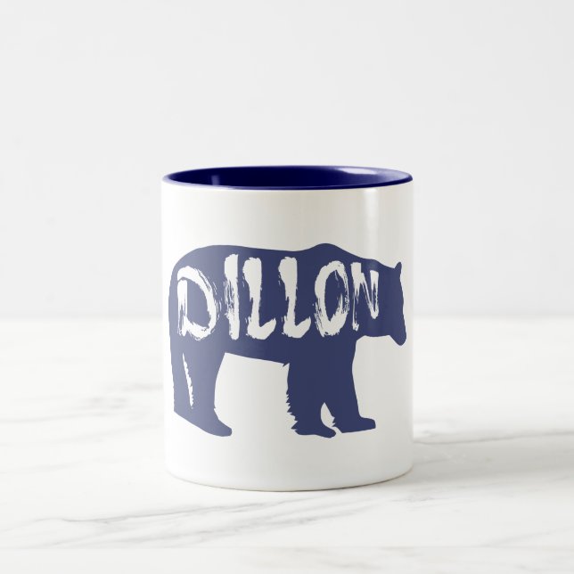 Caneca De Café Em Dois Tons Dillon Colorado Bear (Centro)