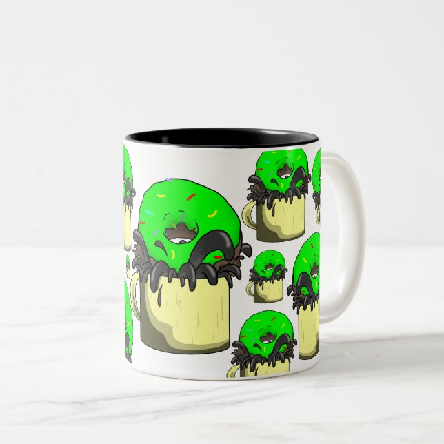 Caneca De Café Em Dois Tons Dip-Nutss X (Frente Esquerda)