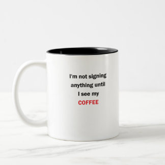 Caneca De Café Em Dois Tons Direitos legais_2