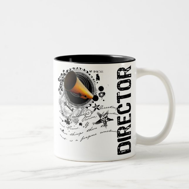 Caneca De Café Em Dois Tons Diretor a Alquimia (Direita)