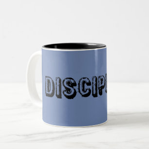 Caneca De Café Em Dois Tons Disciplina