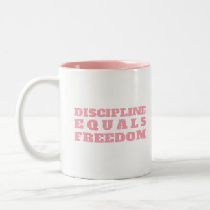 Caneca De Café Em Dois Tons Disciplina Jocko Willink Igual à Mug de Café da 