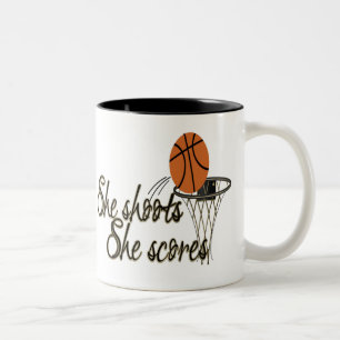 Caneca De Café Em Dois Tons Dispara… na ela marc