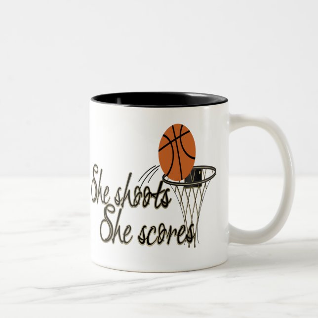 Caneca De Café Em Dois Tons Dispara… na ela marc (Direita)