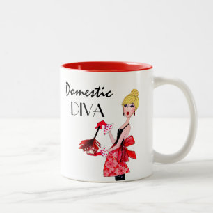 Caneca De Café Em Dois Tons Diva Mug