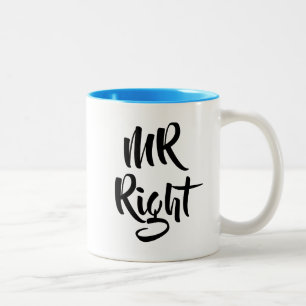 Caneca De Café Em Dois Tons Diversão do Sr. Certo