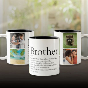 Caneca De Café Em Dois Tons Diversão Moderna Legal 4 Foto Melhor Definição de