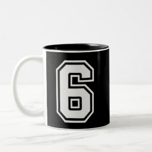 Caneca De Café Em Dois Tons Diversão Seis Sete 6 7 Meme
