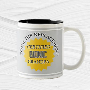 Caneca De Café Em Dois Tons Divertido! Mug de substituição de HIP Bionário