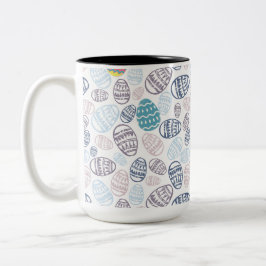 Caneca De Café Em Dois Tons Divertimento com ovo