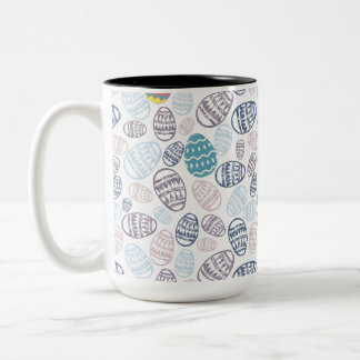 Caneca De Café Em Dois Tons Divertimento com ovo